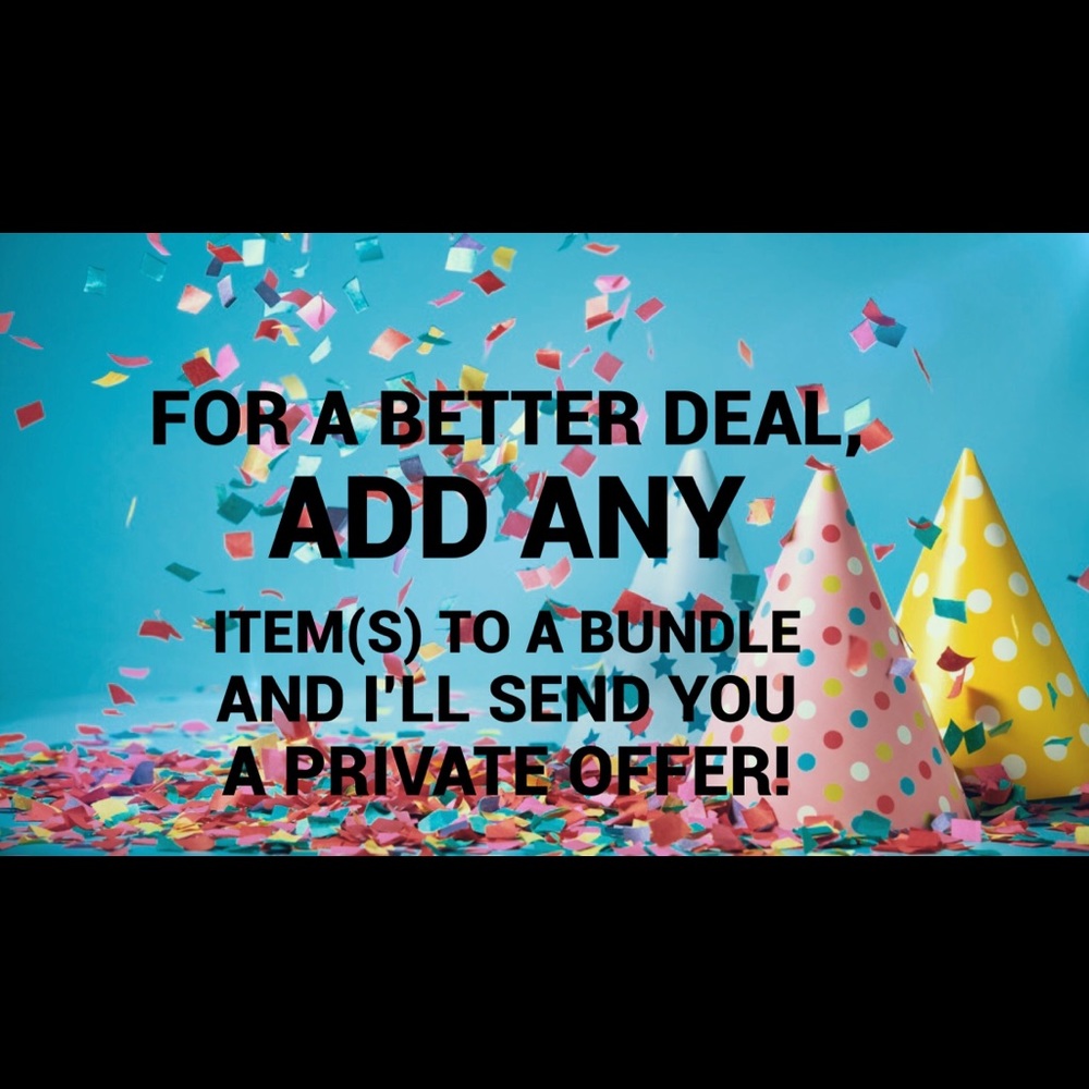 Bundle for better offers!